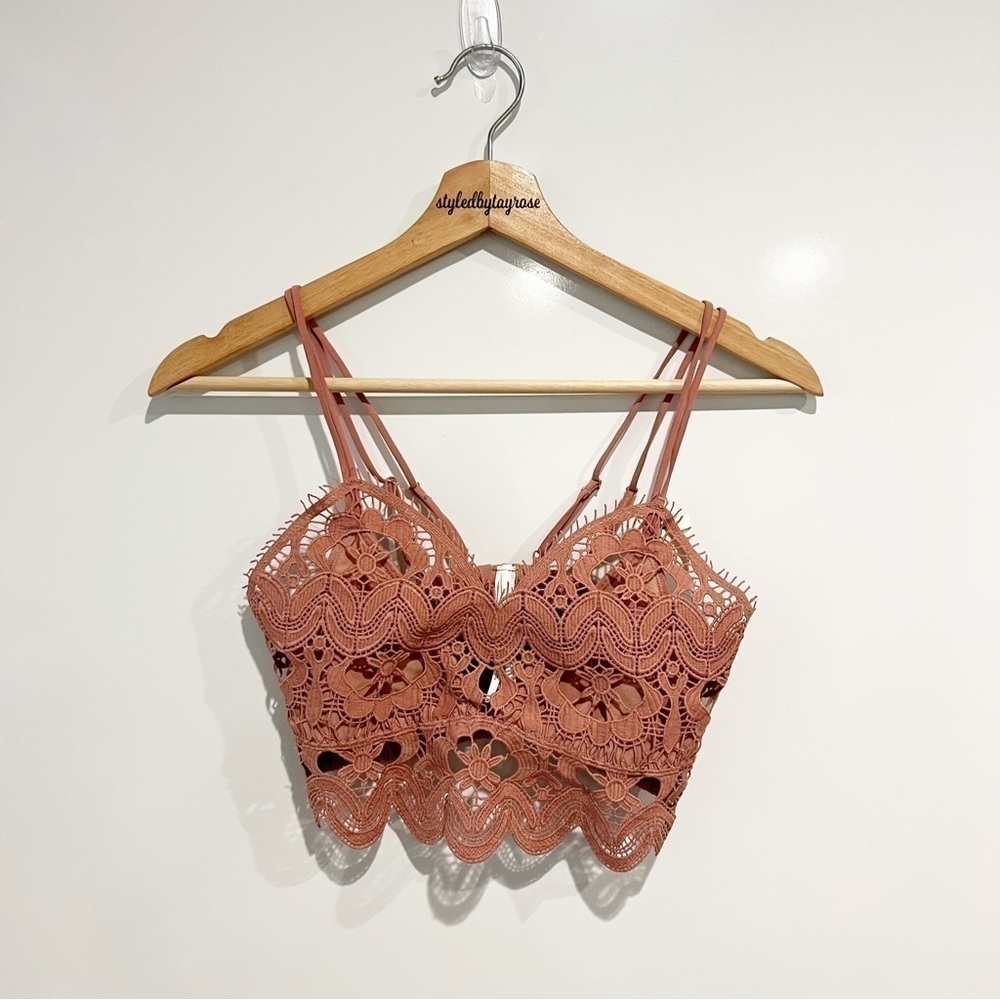 NWT Anthropologie The Viviette Lace Bra Bralette Top - Picture 4 of 9
